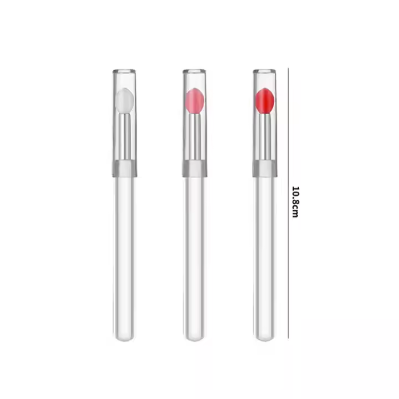 Silicone Lip Brush Manufacturer - OEM Portable Lip Mask Balm with Lid