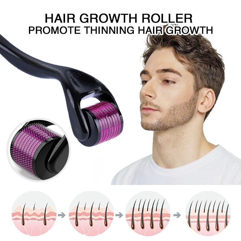 Derma Roller Supplier - OEM Microneedle Roller Beard Growth Hair Tool