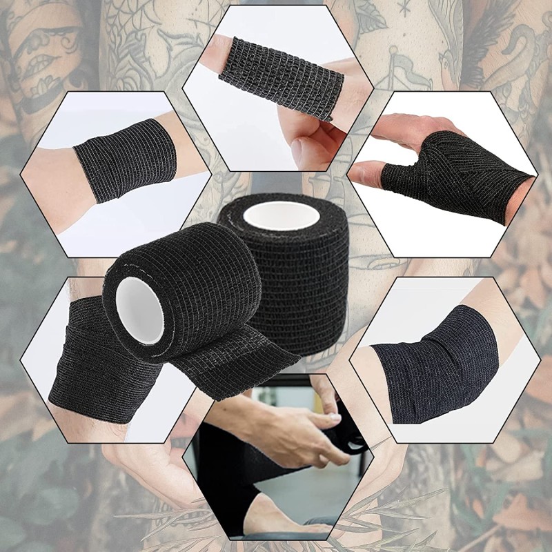 Tattoo Grip Tape Supplier - OEM Wholesale Eco-Friendly Self-Adhesive Tape