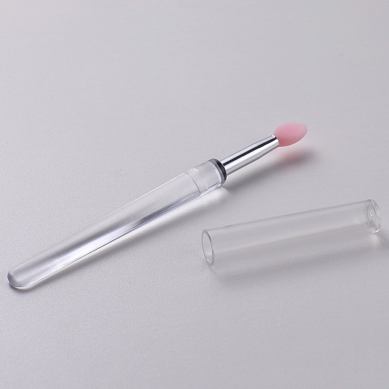 Silicone Lip Brush Factory - OEM Reusable Salon Nail Tools Portable Brush