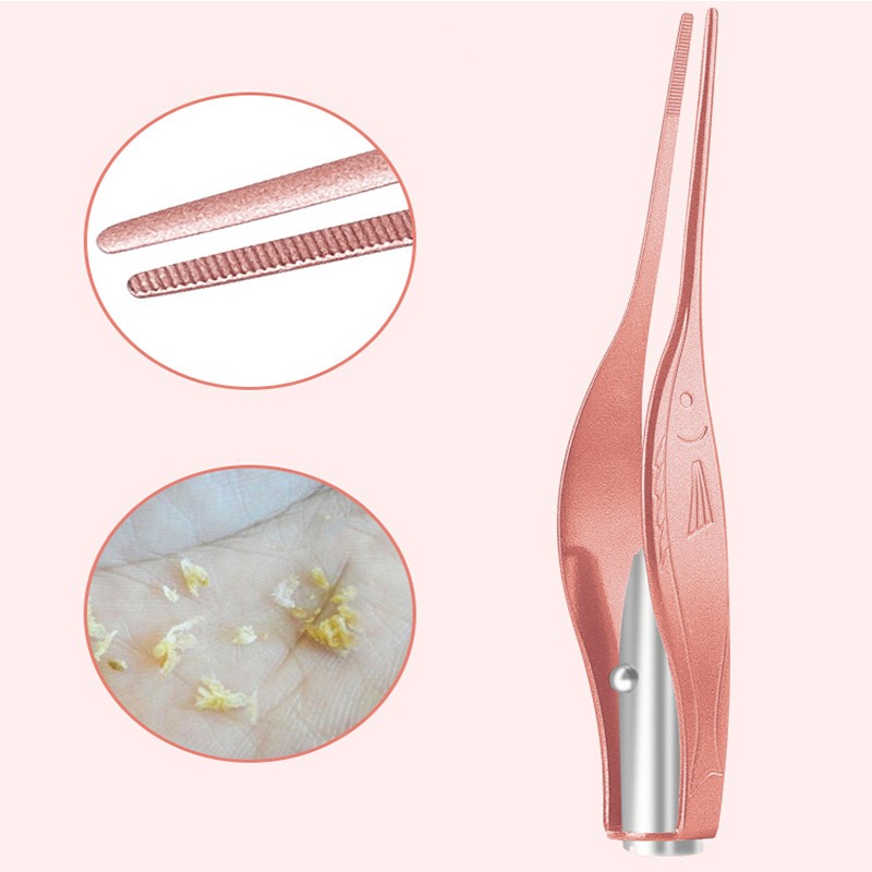 LED Earpick Supplier - OEM Flashlight Earwax Remover Curette Spoon Tool