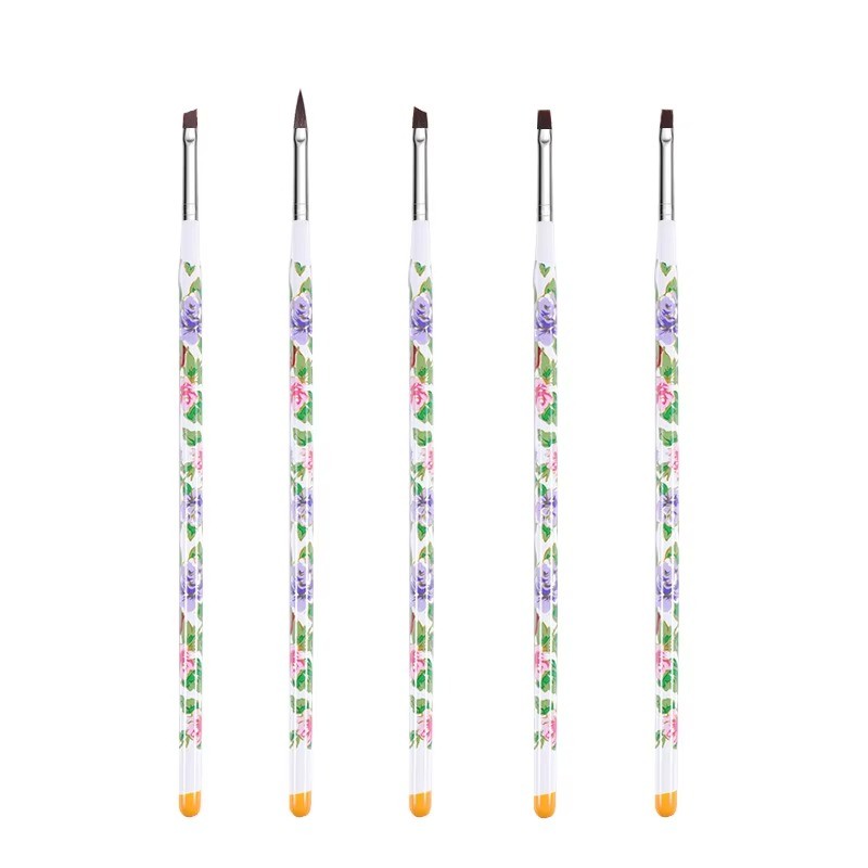 Nail Design Brush Manufacturer - OEM Liner Gel Polish 5-15pcs Brush Set