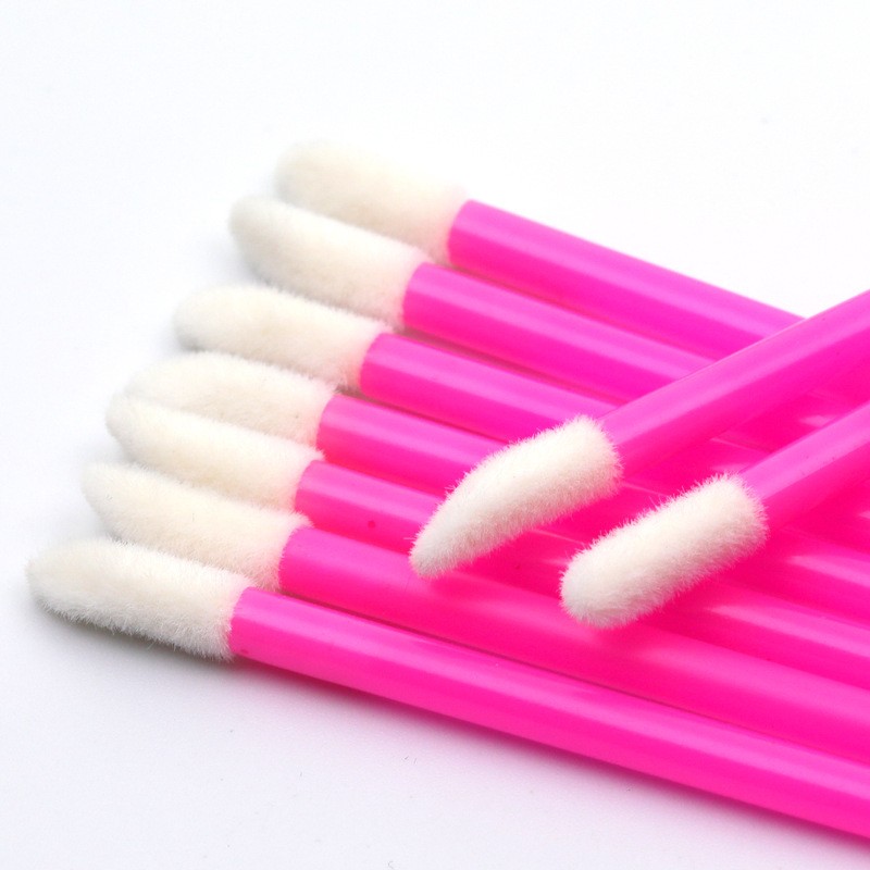 Custom Lip Brush Supplier - OEM Plastic Hollow Handle Gloss Tool Applicator