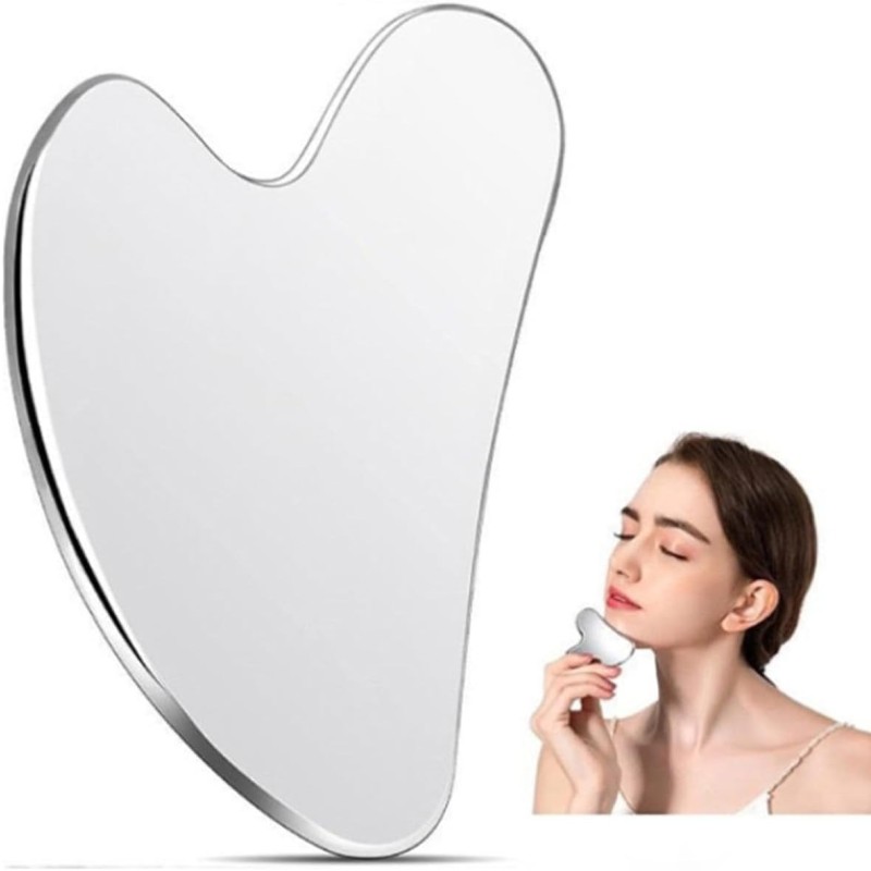 Gua Sha Tool Manufacturer - OEM 304 Stainless Steel Facial Massage Tool
