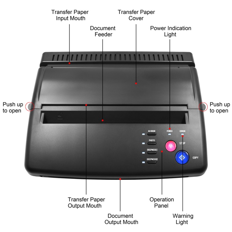 Tattoo Printer Machine Manufacturer - OEM Authentic Thermal Stencil Copier Machine