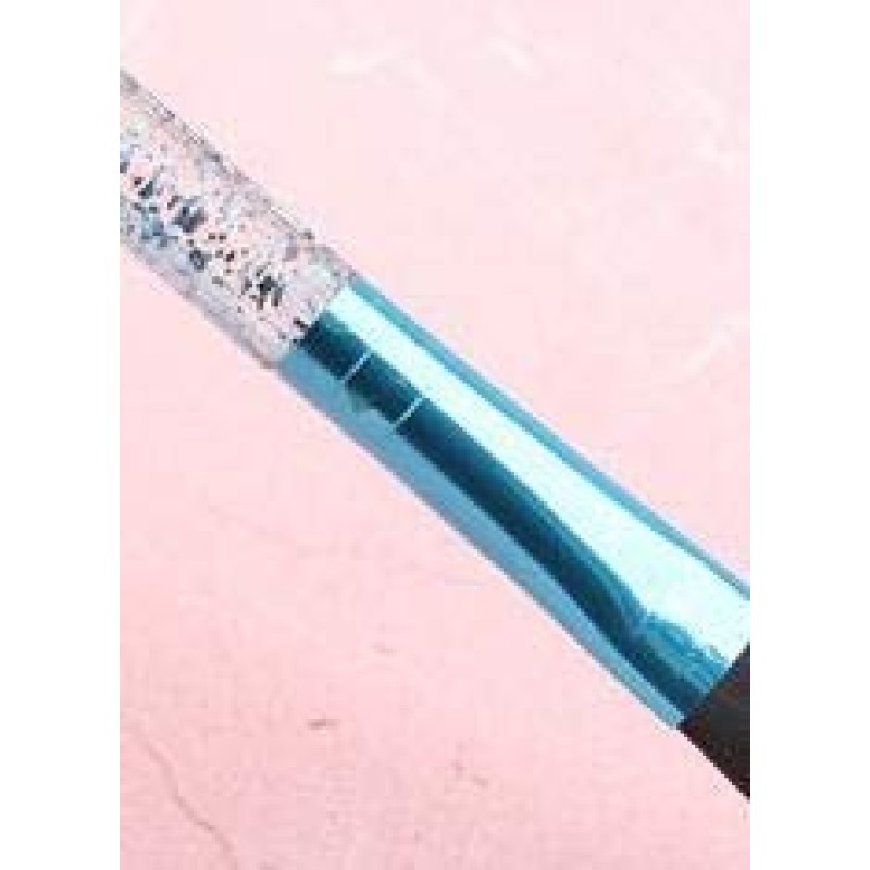 Lip Brush Supplier - OEM Aluminum Tube Acrylic Handle Sequin Brush