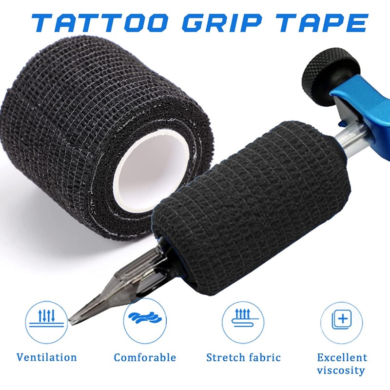 Tattoo Grip Tape Supplier - OEM Wholesale Eco-Friendly Self-Adhesive Tape