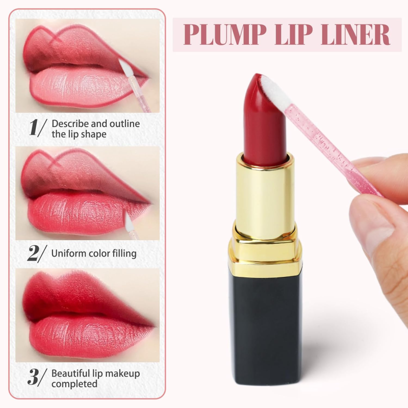 Plastic Lip Brushes Manufacturer - OEM Colorful Flocking Applicator 50pcs/Bag