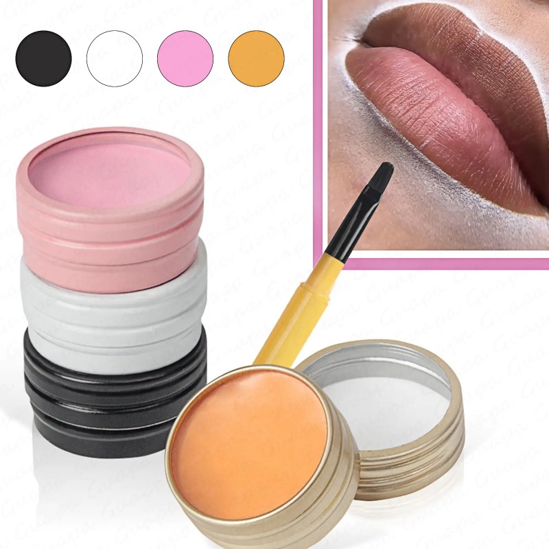 Microblading Pigment Factory - OEM Shaping Lips Brows Paste 10g Brush