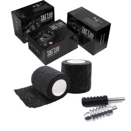Customized Tattoo Tape Factory - OEM Elastic Sports Cover Bandage Grip Wrap