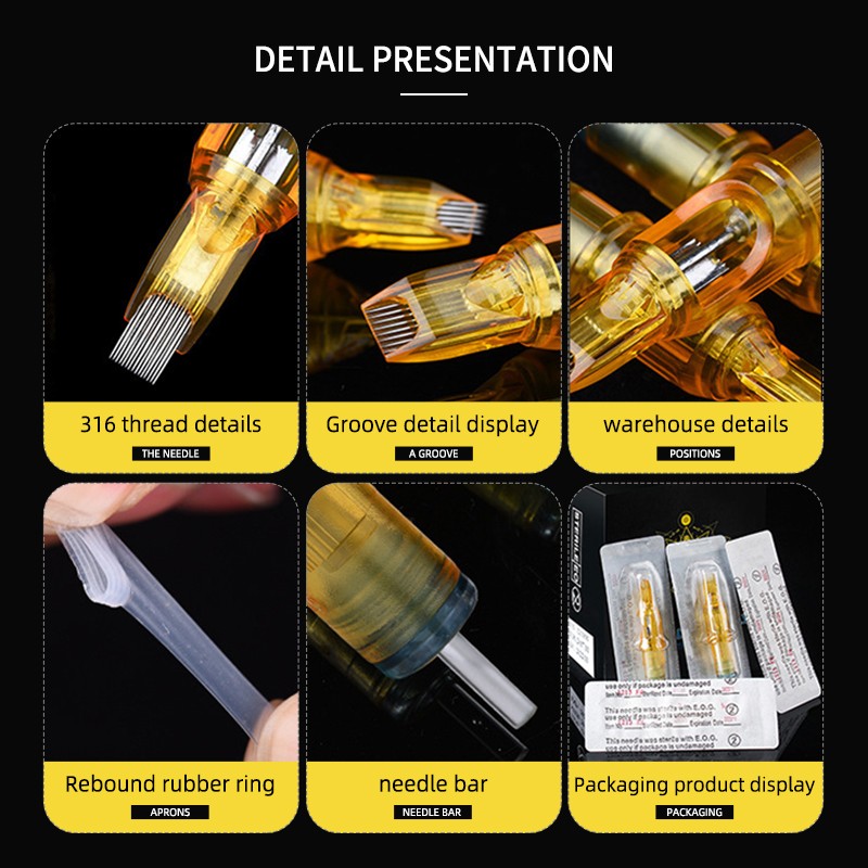 Tattoo Cartridge Needles Supplier - OEM Disposable Micropigmentation Needles