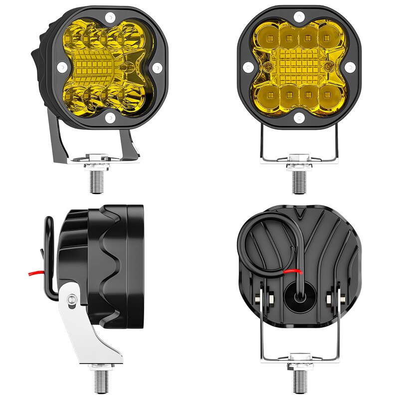 LED Light Bar Manufacturer - 3 Inch 12V 24V 45W Spot Flood Combo for Truck Car 4x4 Boat ATV