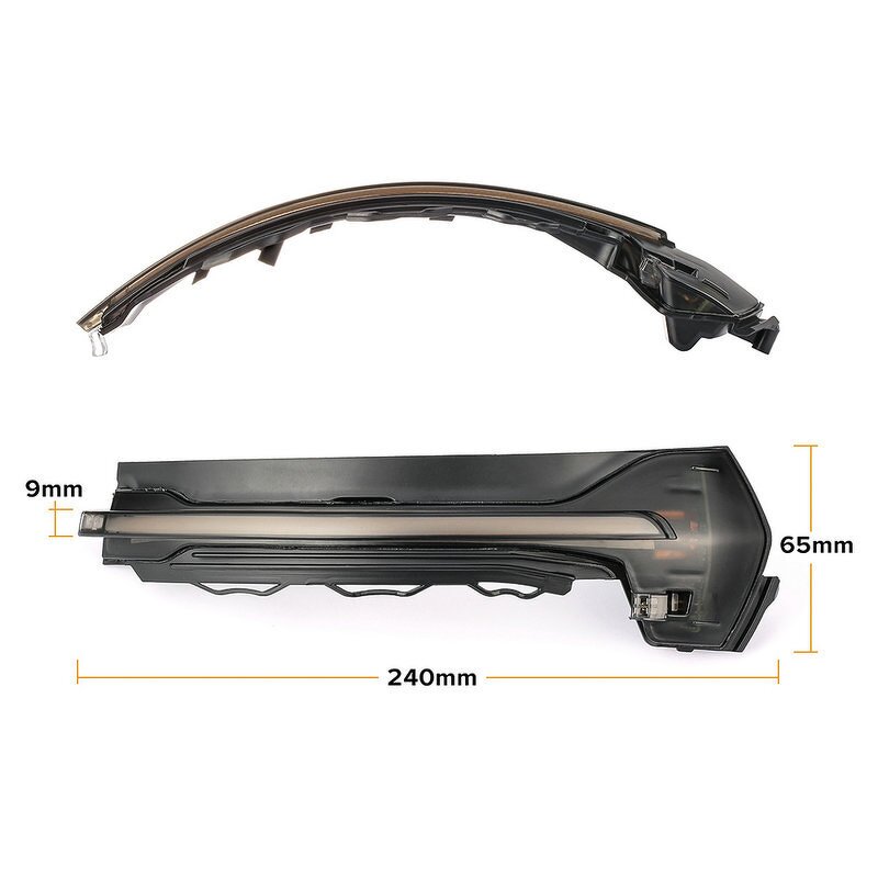 Rearview Mirror Light Manufacturer - Scroll Side Wing LED Dynamic Turn Signal Sequential