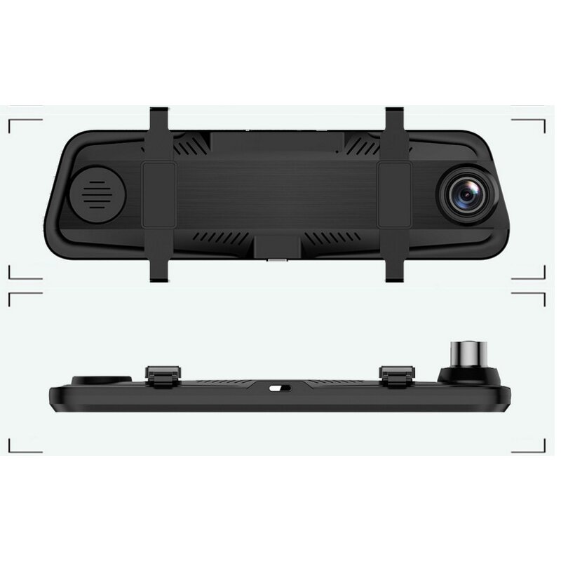 Driving Recorder Manufacturer - High Definition 10 Inch 1080P Dual Lens Full Screen Touch Night Vision