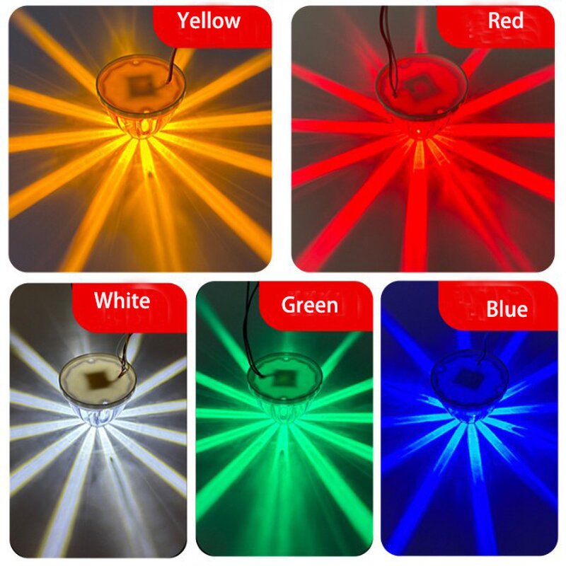 Warning Lights Manufacturer - Wholesale High Quality Truck Watermelon Lights 6 Colors Glass and Bulb