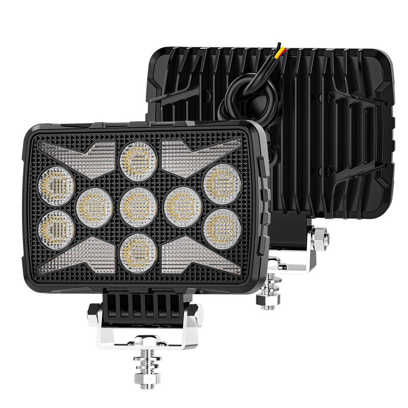 Work Lamp Manufacturer - New 40W 5.7 Inch LED for Tractors and Trucks 9pcs 3035 LED Flood 6000k