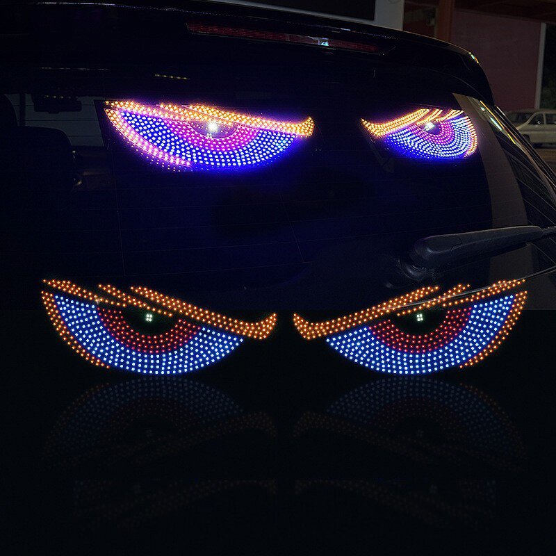 Demon Eye Display Manufacturer - USB Car Eye LED for Truck Window Windshield Decorative