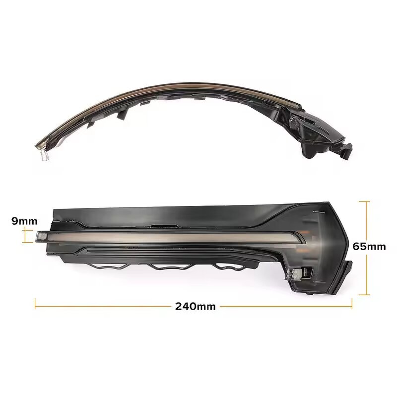 Rearview Mirror Light Manufacturer - New Dynamic LED Sequential for Ford Kuga/Escape Scroll Side Wing