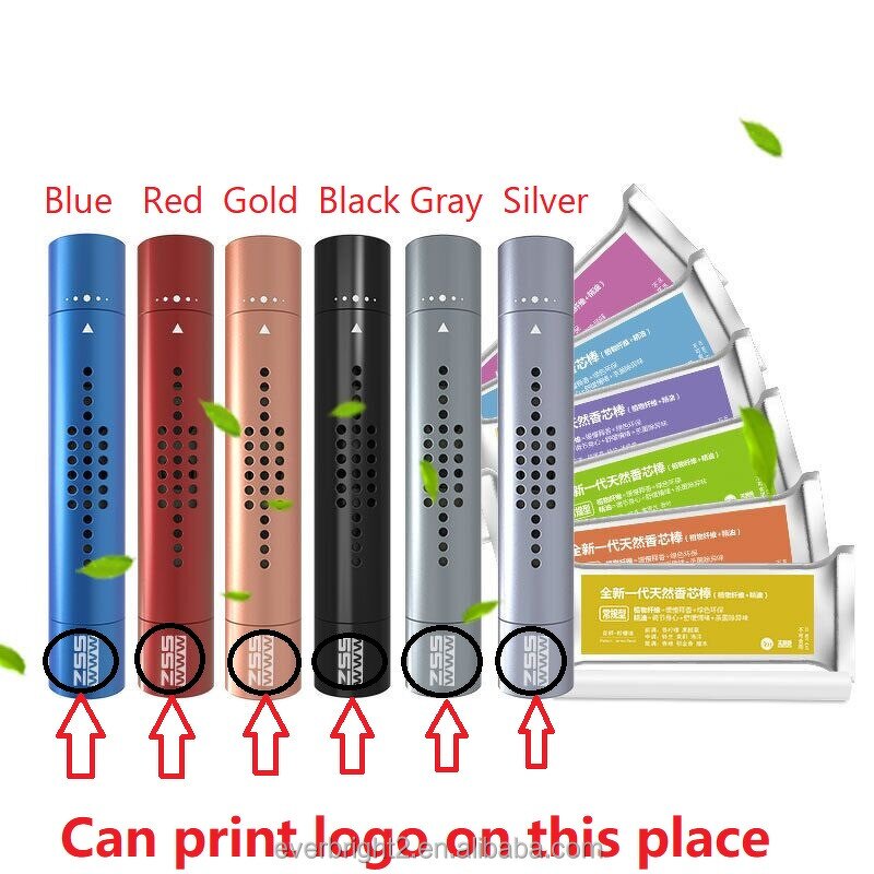 Air Freshener Manufacturer - Luxury OEM Custom LOGO Car Diffuser Auto Decoration Vent Clip Aluminum Perfume