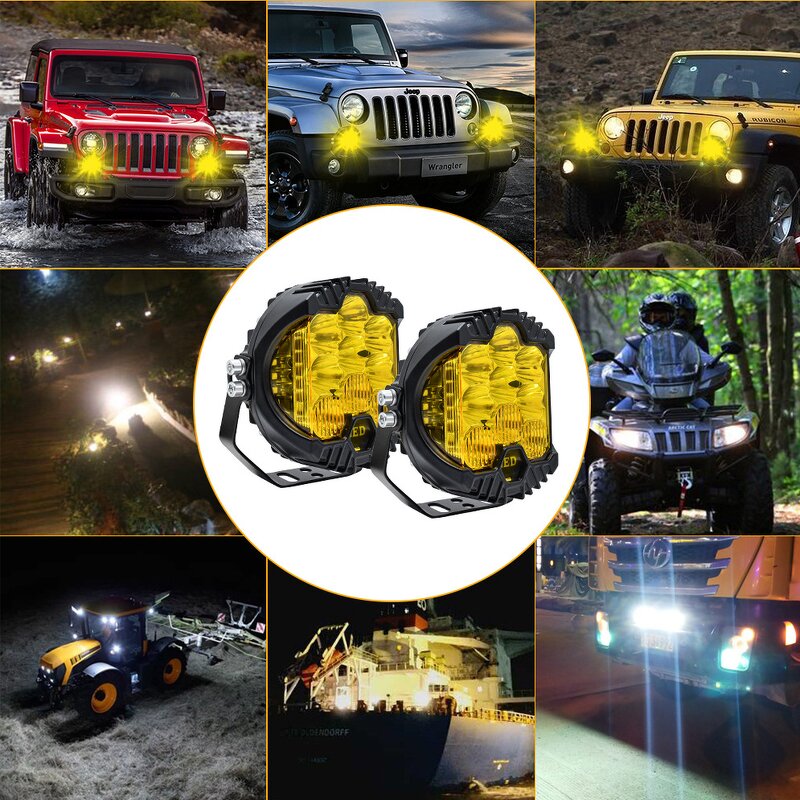 Work Lamps Manufacturer - Automobile LED Sport for Lada Offroad 4X4 Auxiliary 7 INCH Combo Driving