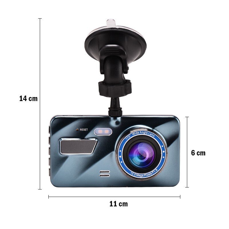Dashcam Manufacturer - OEM 4.0 Inch Dual Lens with Night Vision 1-Year Warranty