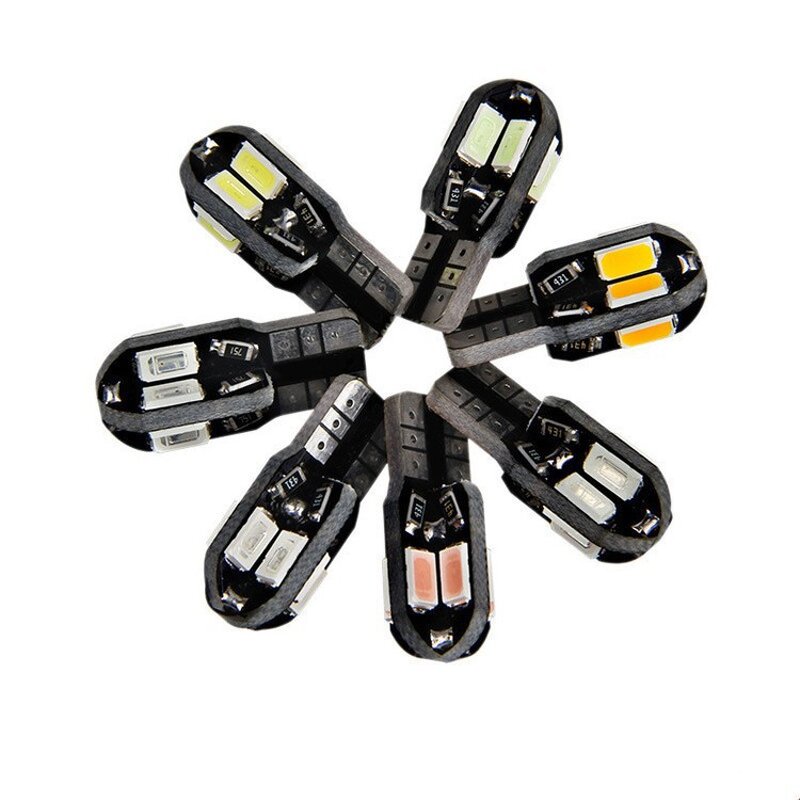 LED Bulb Manufacturer - W5W T10 5730 8SMD 12V 6000K Canbus 194 168 for Car Interior Map Ceiling