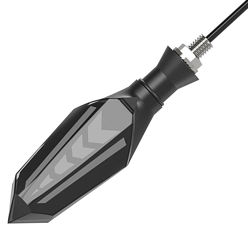 Turn Signal Lamp Manufacturer - Dual Color 12V LED Universal Sequential Flashing Motor Bike DRL & Running Lights