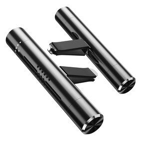 Air Freshener Manufacturer - Luxury OEM Custom LOGO Car Diffuser Auto Decoration Vent Clip Aluminum Perfume