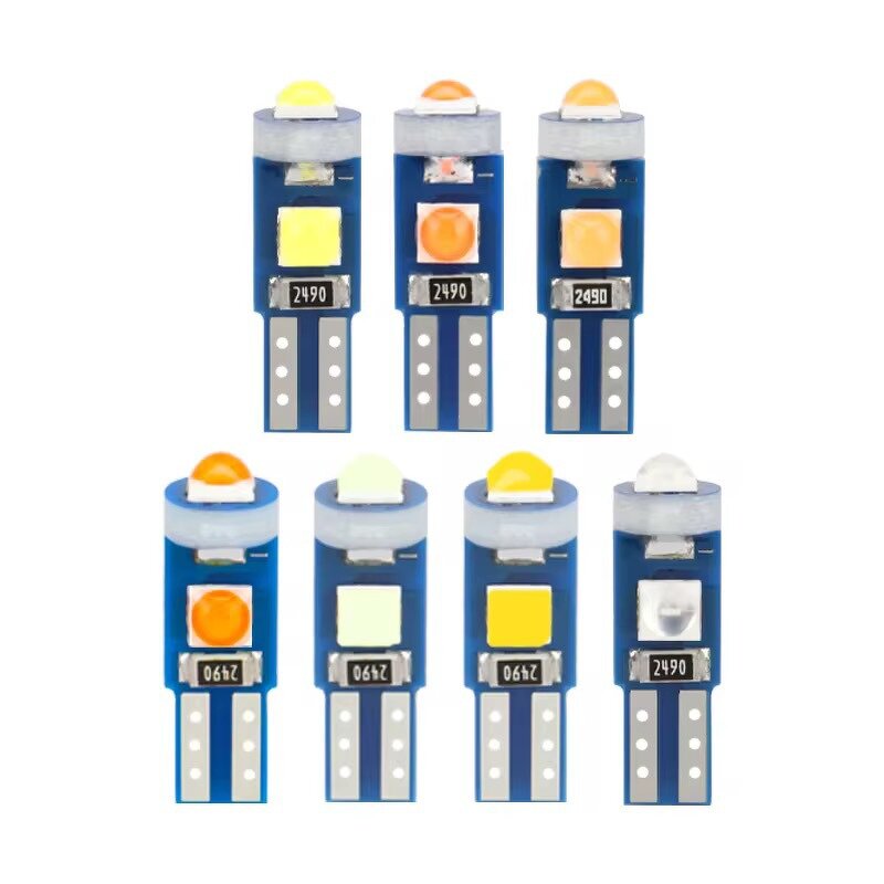 LED Bulb Manufacturer - T5 3SMD 3030 DC12V Wedge Base Dashboard Instrument Car Interior Air Indicator