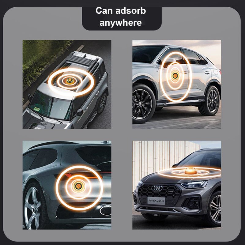 Beacon Light Manufacturer - V16 Car Emergency with 2 Light Modes Battery Magnetic Strobe Warning Safety Signal