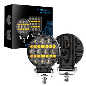 Spotlight Manufacturer - 4 Inch LED Off-Road 4X4 12V 24V Work Light for Jeep Truck Car Tractor SUV ATV