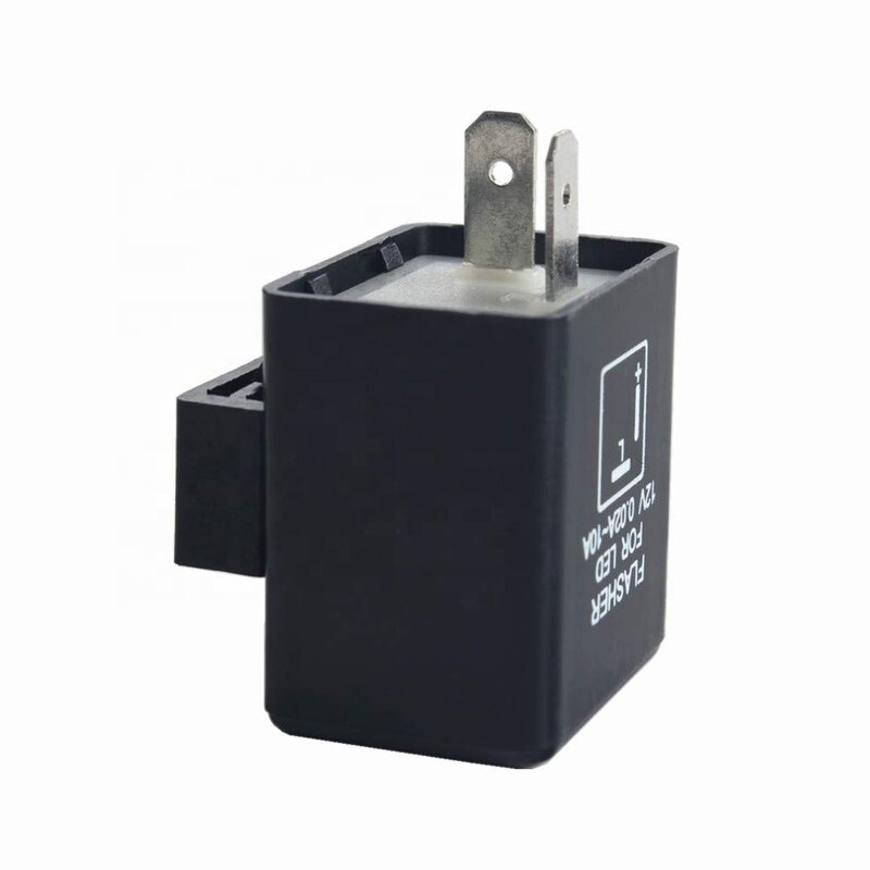 Flasher Relay Manufacturer - 12V 0.02A-10A 2-Pin CF-12 Electronic LED Fix for Turn Signal Fast Hyper Flash