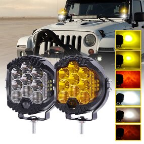 Work Light Manufacturer - 3 Inch Waterproof LED for Road Driving Side Shooter Spot Flood Combo 6000k