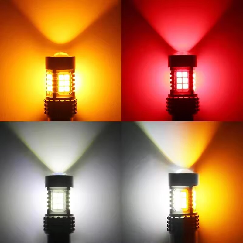 Car Lights Manufacturer - New 1156 BA15S 1157 BAY15D P21/5W LED Canbus Turn Signal Brake DRL