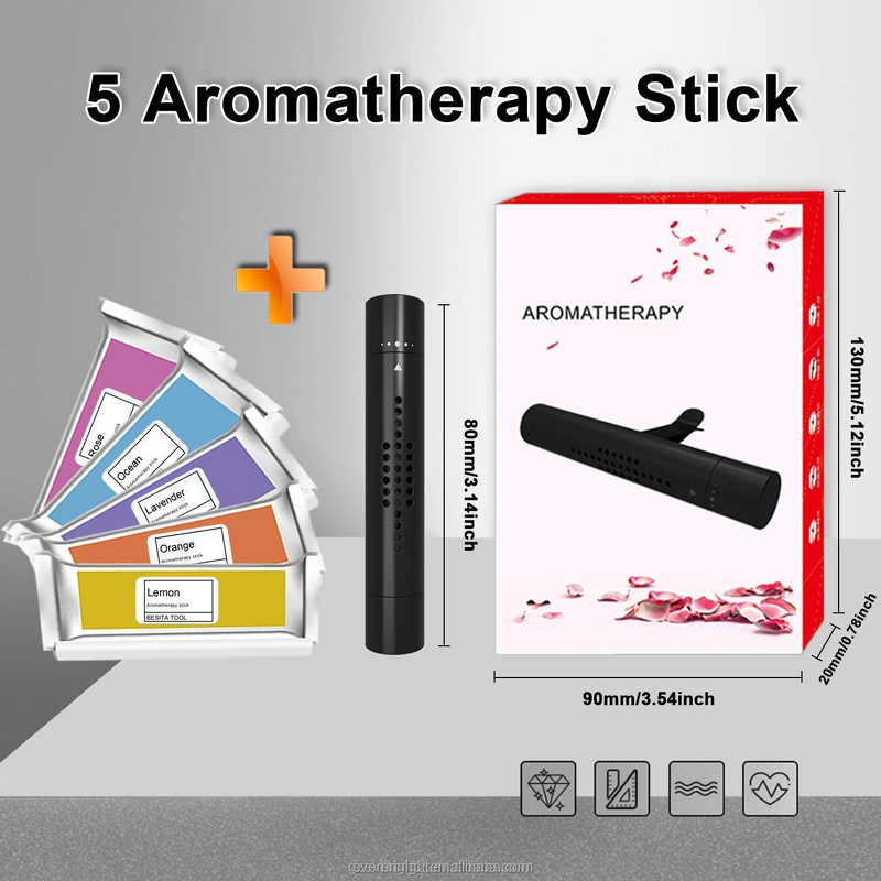 Air Freshener Manufacturer - Luxury OEM Custom LOGO Car Diffuser Auto Decoration Vent Clip Aluminum Perfume