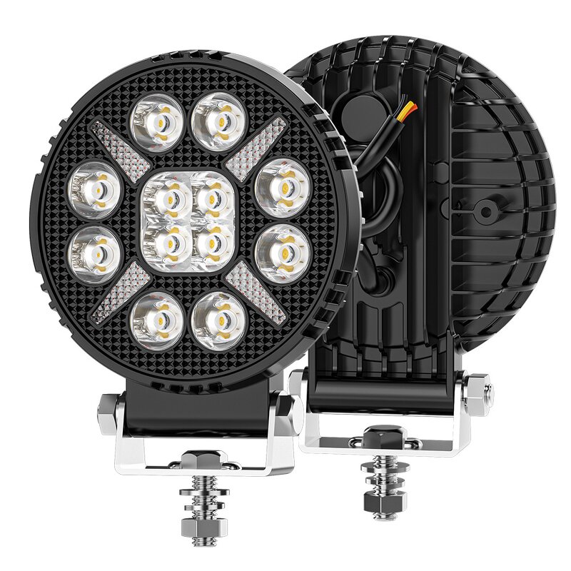 Work Light Manufacturer - 4-Inch 30W LED Automotive Off-Road Spotlight Auxiliary Driving for Improved Visibility