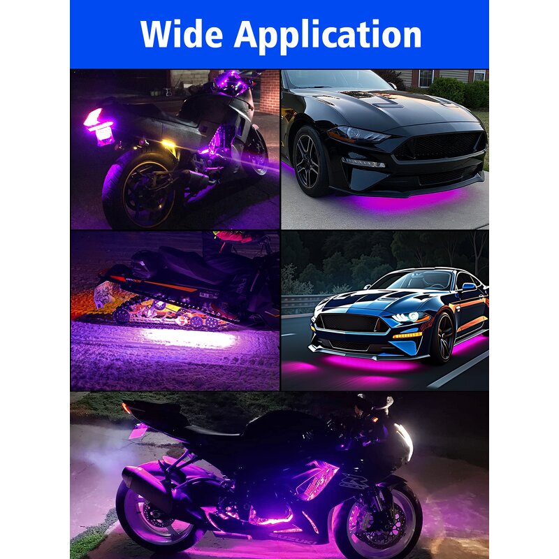 DRL Lamp Manufacturer - 12V 18SMD LED 5050 SMD Daytime Running Strip Waterproof Flexible Exterior