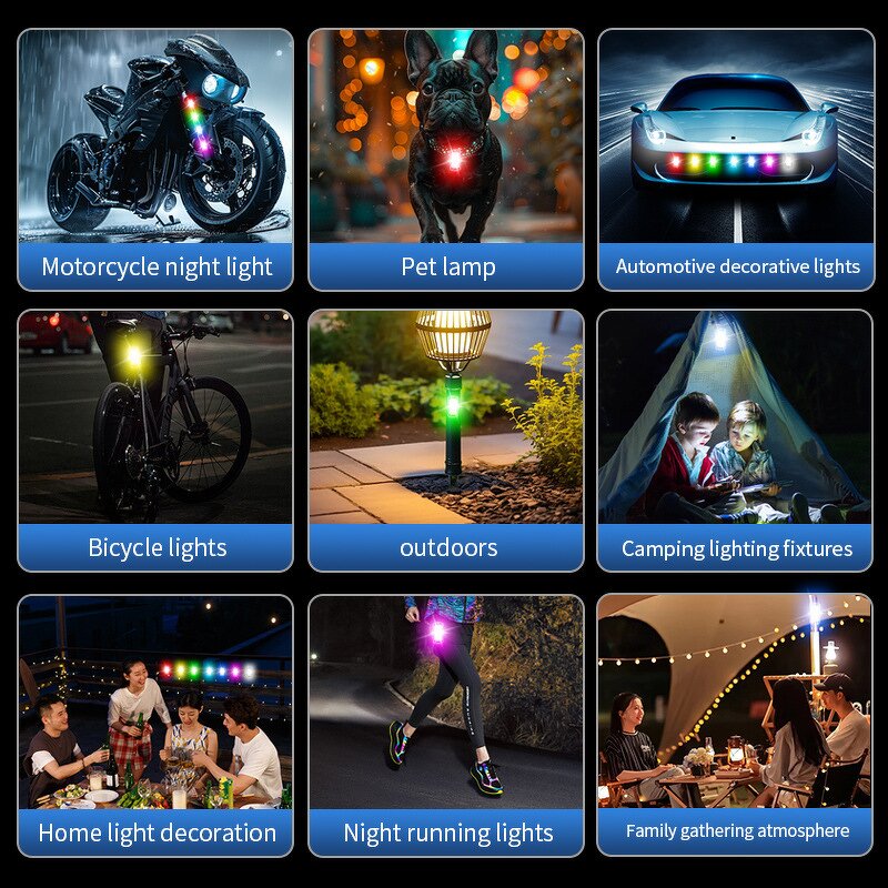 Strobe Light Manufacturer - 12V Wireless Remote Control LED Position Indicator Warning for Cars Motorcycles