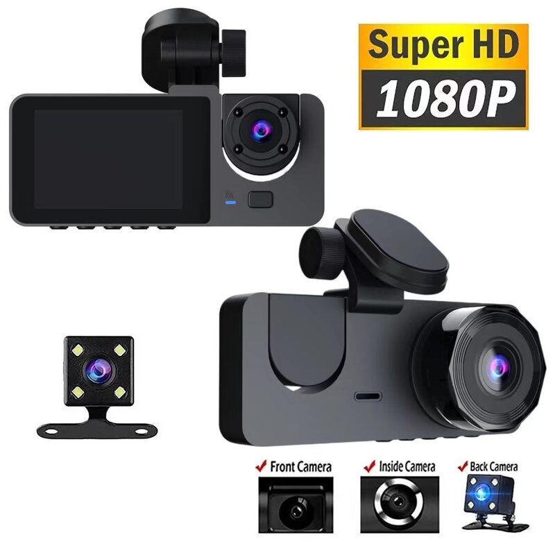 Dash Cam Manufacturer - 3.0 Inch WiFi HD Dual Lens with 110 Degree Wide Angle IPS Screen 1 Year Warranty