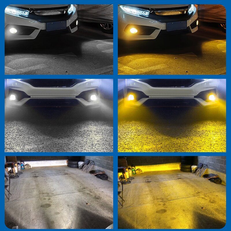 Fog Light Bulb Manufacturer - Super Brightness 56W LED for Toyota Honda 3000K-6500K LW5B 12V