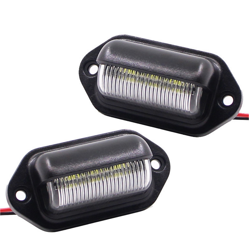 License Plate Light Manufacturer - Error-Free Canbus White 6SMD LED for Car Truck SUV Motorcycle Lorry