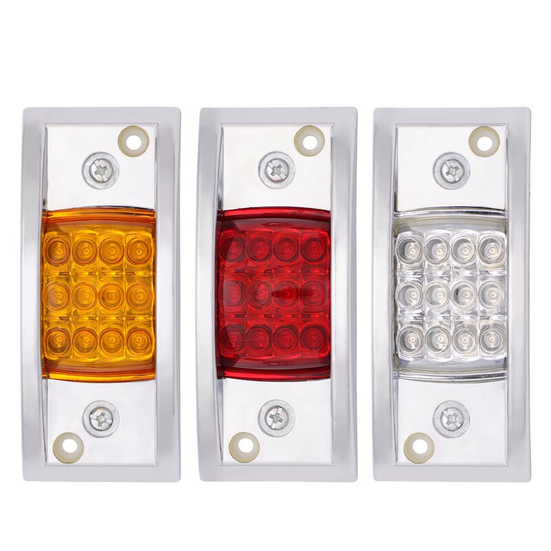 Marker Lamp Manufacturer - New Amber LED 12V 24V Side Clearance Red White for Trucks and Trailers
