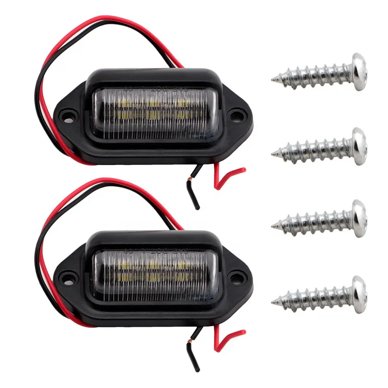 License Plate Light Manufacturer - Error-Free Canbus White 6SMD LED for Car Truck SUV Motorcycle Lorry