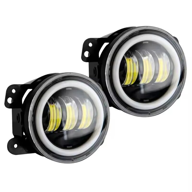 Fog Lamp Manufacturer - 4Inch 60W Car LED Aperture Conversion for JEEP Wrangler Harley Motorbike