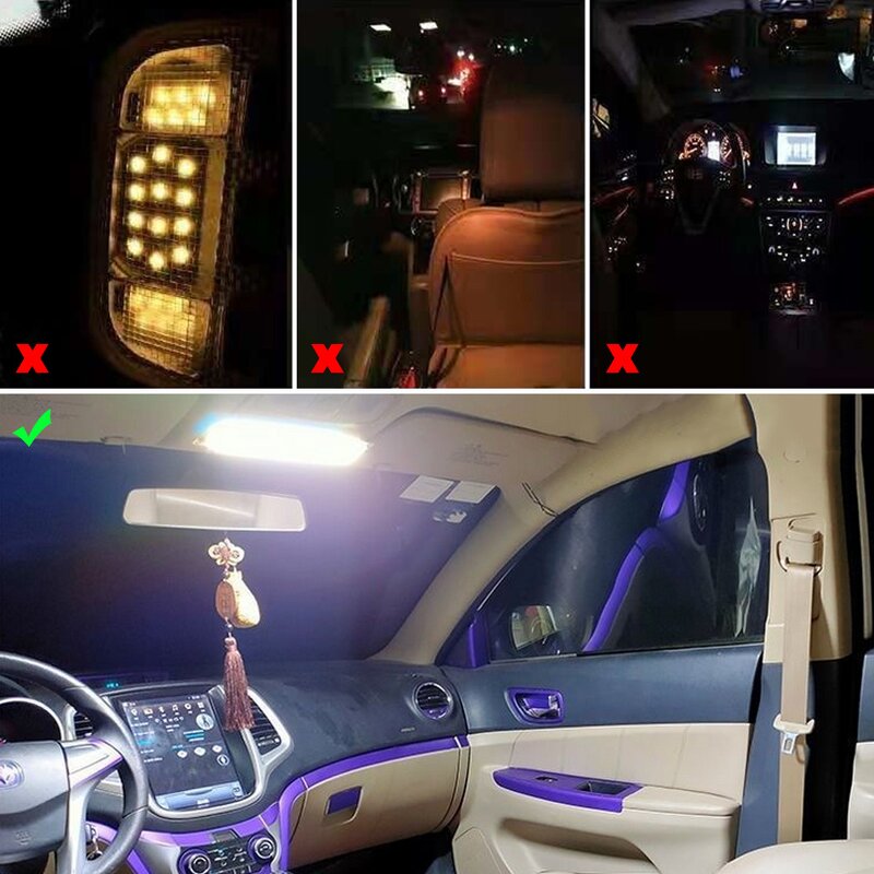Dome Light Manufacturer - Highlight Roof Cob Chip Led Panel Automatic Car Reading Interior DC 12v OffRoad Truck