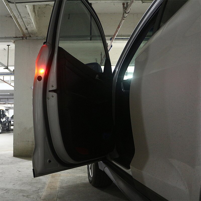 Warning Light Manufacturer - Wireless RGB Flashing Led with 3V Cr2032 Battery Red Strobe Door Anti Collision for Cars