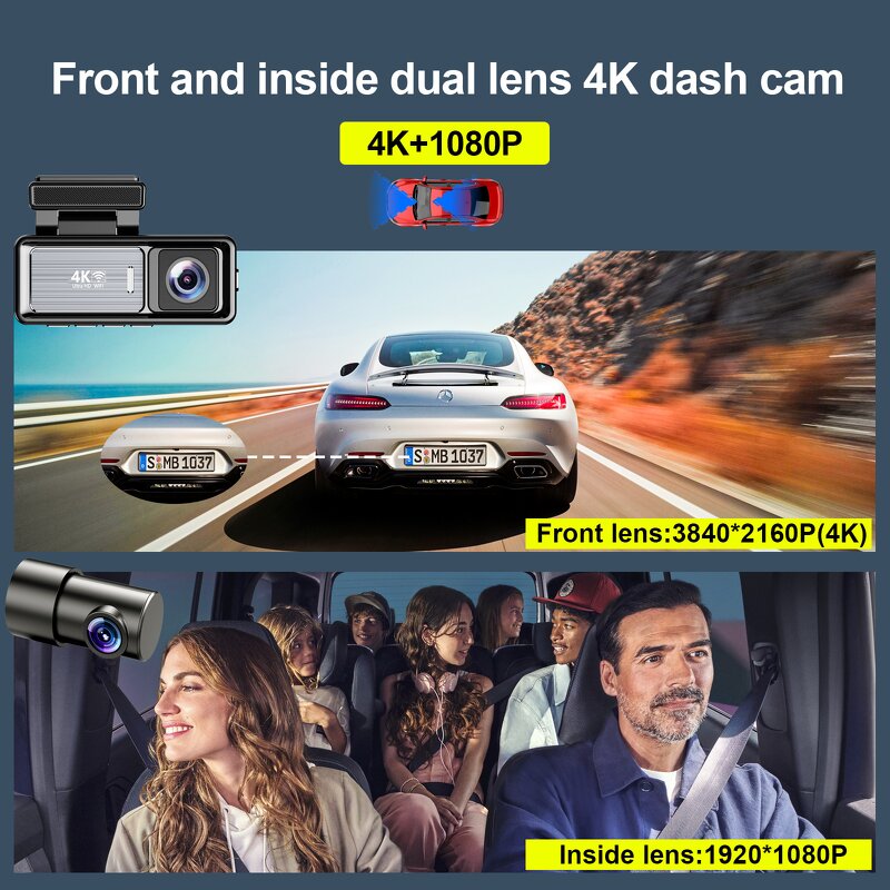 Dashcam Manufacturer - MINI Dual 4K with Wifi GPS Manufacturer's Video Recorder