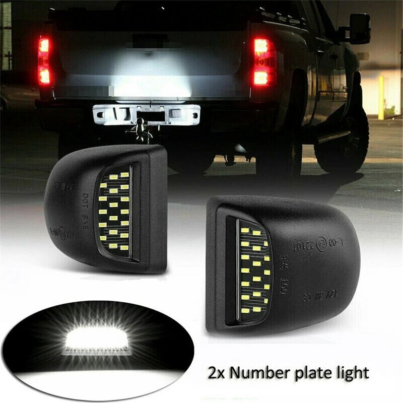 License Plate Light Manufacturer - New LED for Escalade Chevy Silverado Suburban Tahoe GMC Auto Lighting