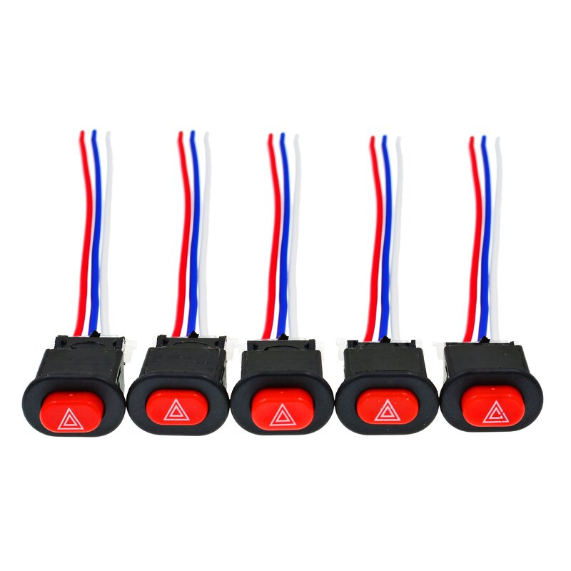 Hazard Light Switch Manufacturer - Motorcycle Flash Switch Button Double Flash Warning Emergency Lamp Signal Flasher