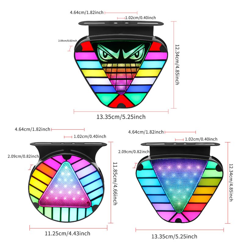 Brake Lights Manufacturer - New 12V 24V Dynamic RGB Color Universal Fitment Warning Turn Signal
